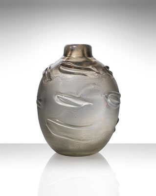 Carlo Scarpa : A CORROSO VASE, MODEL N. 3695