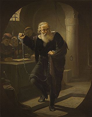 Artur Grottger : Galileo's Trial