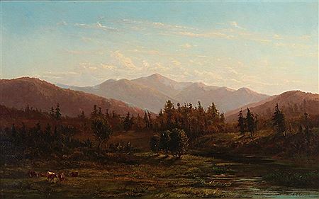 Ann Darrah : 'a view of the Androscoggin river valley white mountains, New Hampshire'