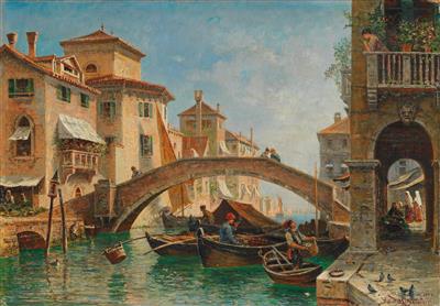 Friedrich Ernst Morgenstern : Venetian Scene