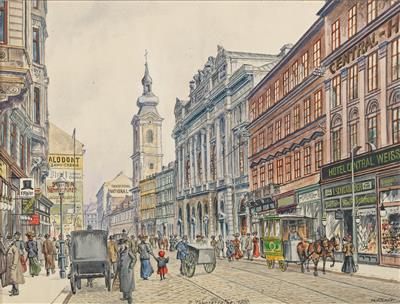 Max Neubauer : II., Taborstraße 1900