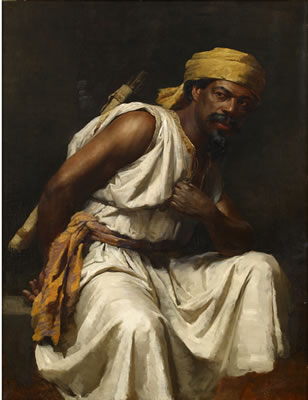 Bernhard Uhle : PORTRAIT OF A MOOR