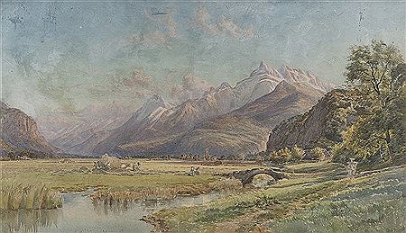 Charles Jones Way : Paysage du Chablais