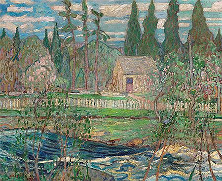 Arthur Lismer : Spring on the Sackville River, NS