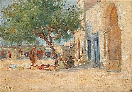 Charles Leon Godeby : Conversation à Kairouan