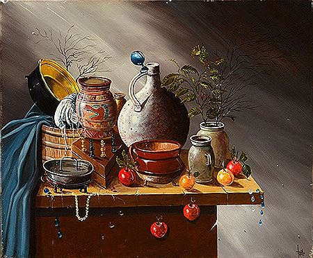 Serge Fablo : Tude de Nature Morte