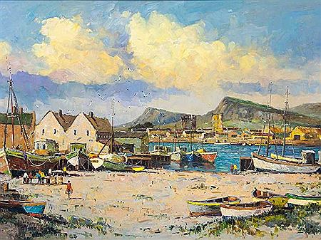 Phillip Britz : Harbour Scene