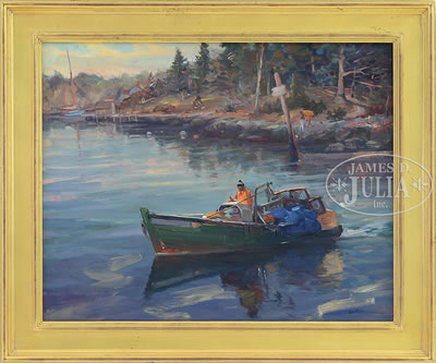 Bob Blue : 'NOVEMBER MORNING, MAINE'