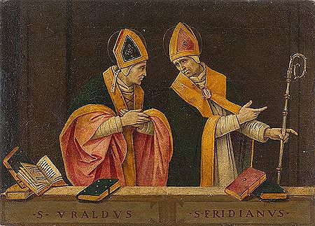 Filippino Lippi : St. Ubaldus und St. Fridianus