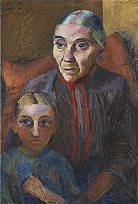 Grete Csaki-Copony : Großmutter und Enkelin, 1927