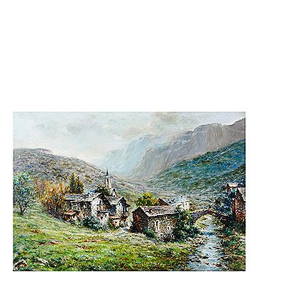 Mario Ginesta : Mountain village