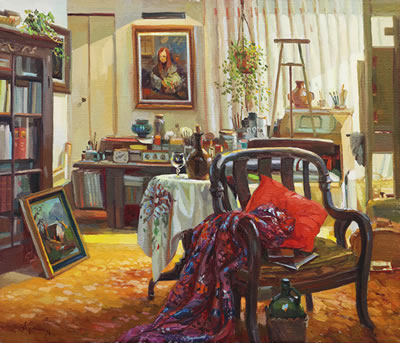 Sofronio Y Mendoza : Interior Scene