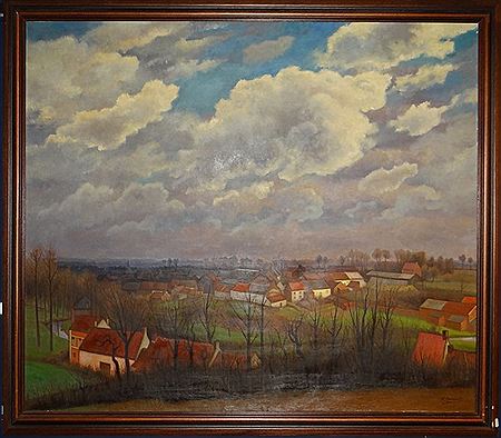 Fernand Gommaerts : Vue de la Région de Mons