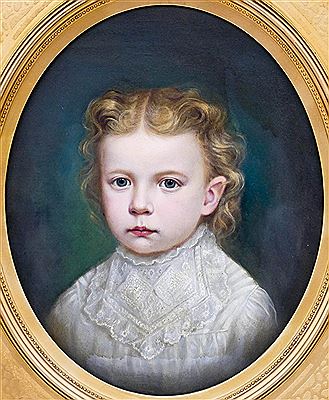 Louis Lussier : Little Girl Portrait