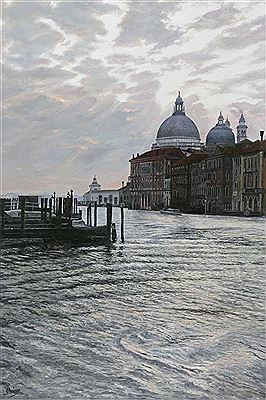 Leonid Obolsky : The Grand Canal of Venice