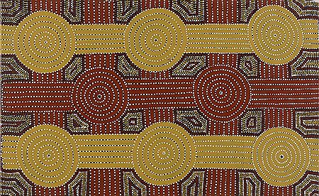 Tommy Jones Kngwarreye : Wallaby Dreaming