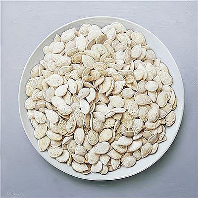 Natan Pernick : Pumpkin seeds, 2015