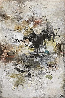 Rolf Cavael : Abstract Composition, 1960