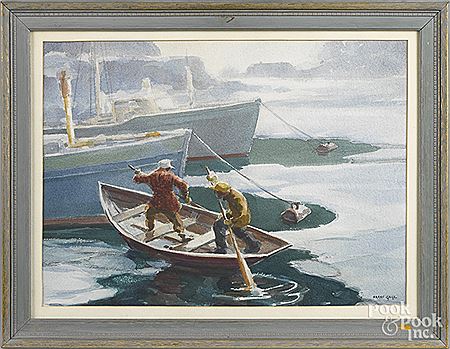 Harry Lawrence Gage : Winter Moorings