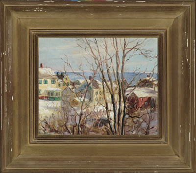 Caleb Arnold Slade : Provincetown in Winter