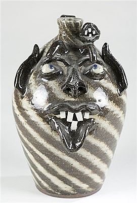 Charles Lisk : Face Jug