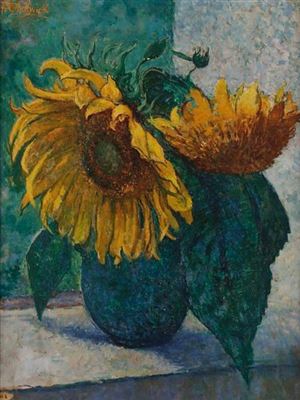 Francis Chadwick : Tournesols