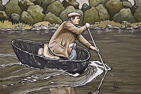 Alan Williams : 'Coracle Man'