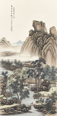 Yuanshui Wang : LANDSCAPE AFTER WANG HUI