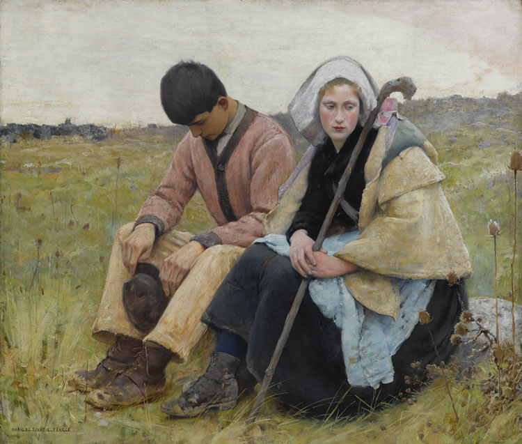 Charles Sprague Pearce : From Auction Records