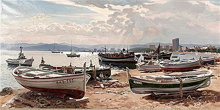 Ezequiel Torroella : Vista de Palamós