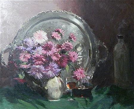 Albert Rydge : Flowers & Silver