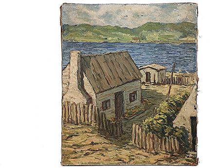 Fred Sergenian : Monhegan Cottages, Maine