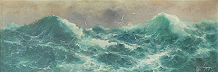 Emanuel Hosperger : Stormy sea