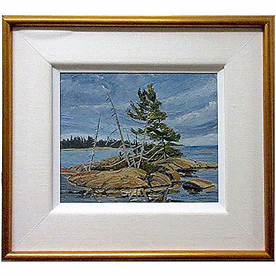 John Angus Palmer : GEORGIAN BAY, POINT AU BARIL