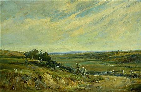 Augustus Frederick Lafosse Kenderdine : Prairie Road