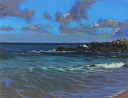 Robin Pickering : 'Island Breaker Porthmeor'