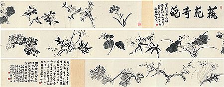 Weiqu Guo : FLOWERS IN FOUR SEASONS (3)