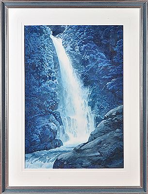 Ted Colyer : 'BLUE WATERFALL: CANADA'