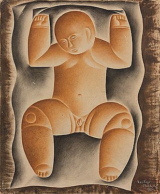 Vicente do Rego Monteiro : Enfant, 1924