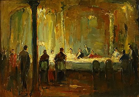 Nicholas Furduescu : 'Dinner at the Palace II'