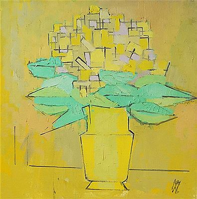 Aurel Nedel : Yellow Flowers