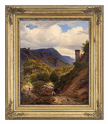 Arnold Schulten : Romantic landscape