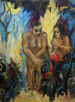 Uche Okeke : Adam and Eve