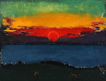 Ernst Johan Zeuthen : “Sol over Hundested”