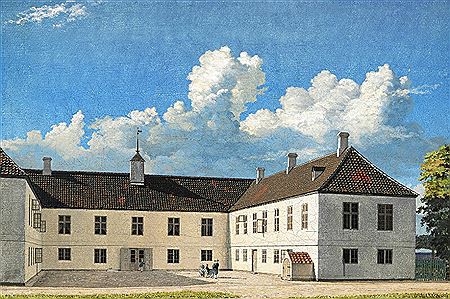 Johan Vilhelm Gertner : The manor Rungstedgård.