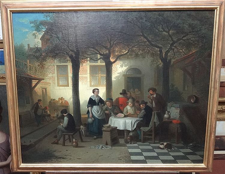 Adrien Ferdinand De Braekeleer : From Auction Records