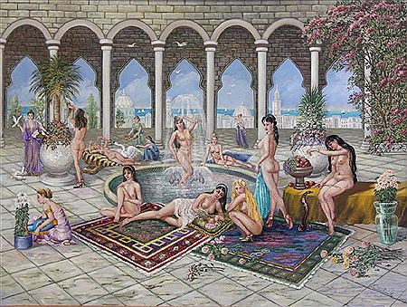 Kristina Nemethy : Harem Scene