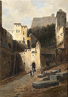 Agostino Fossati : The Castle of Portovenere