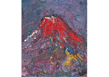 Hideo Murakami : Red Mt. Fuji