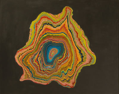 Shozo Shimamoto : BLACK WHIRLPOOL